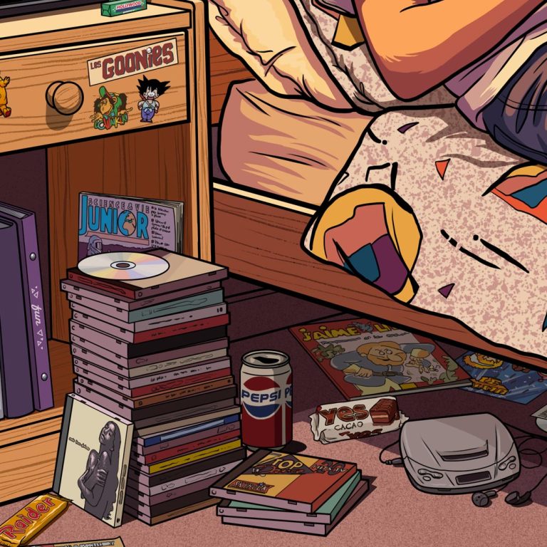 CHAMBRE D'ADO DES ANNEES 90